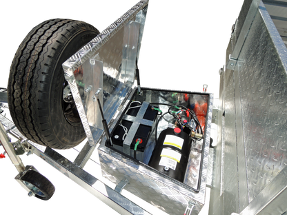 12 x 7 Hydraulic Flat Top  Tipper Trailer – 3.5T