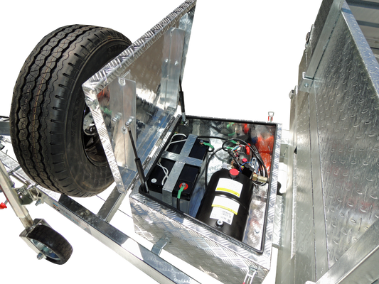 10 x 7 Hydraulic Flat Top  Tipper Trailer – 3.5T