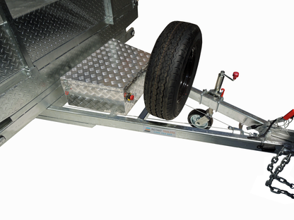 12 x 7 Hydraulic Flat Top  Tipper Trailer – 3.5T