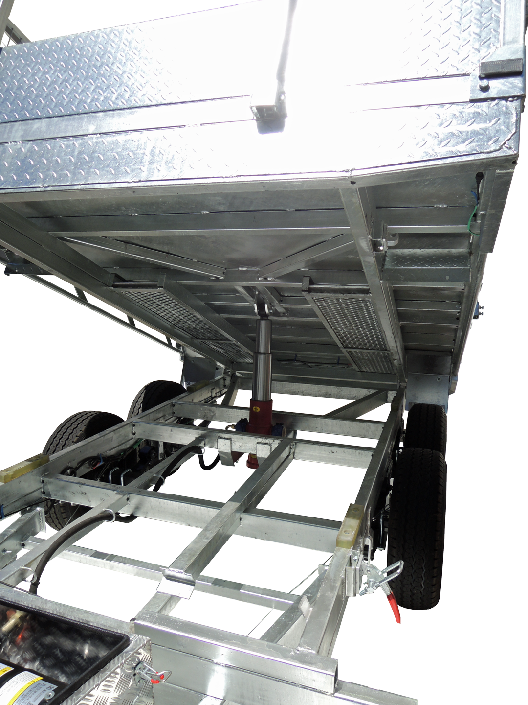 12 x 7 Hydraulic Flat Top  Tipper Trailer – 3.5T