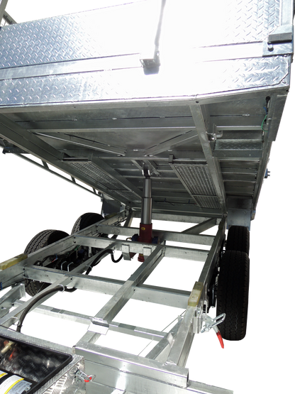 12 x 7 Hydraulic Flat Top  Tipper Trailer – 3.5T