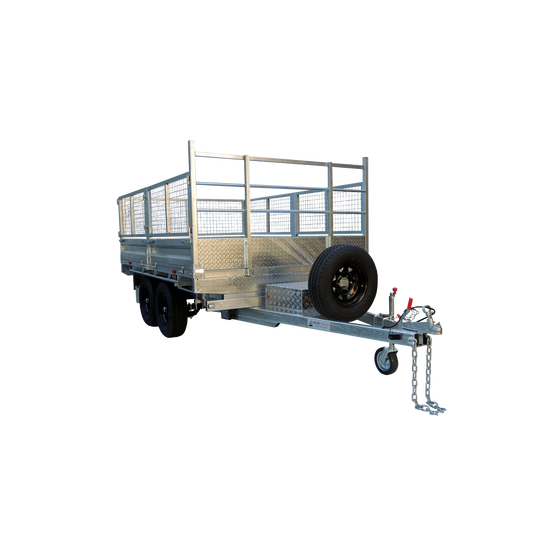 10 x 7 Hydraulic Flat Top  Tipper Trailer – 3.5T