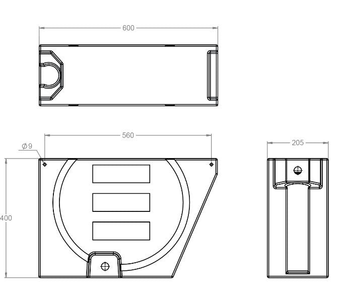 Polyethylene Water Tank 30L