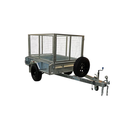 6 x 4 Single Axle Box Trailer Heavy Duty