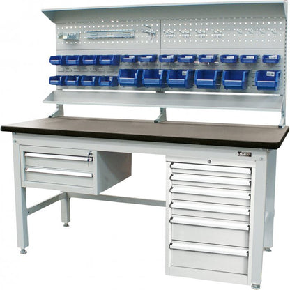 Industrial Work Benches with option Louvre Panels