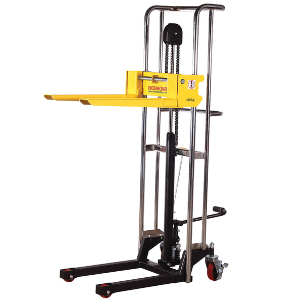 Manual Hydraulic Fork Stacker – Instant Racking