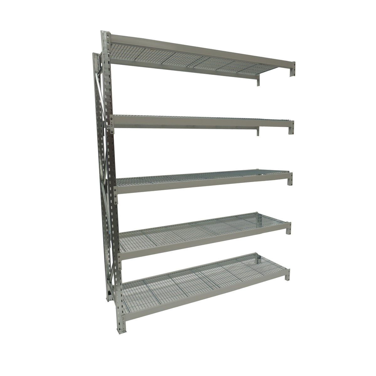 Longspan Shelving - Add On Bay - With Mesh Shelves – Instant Racking