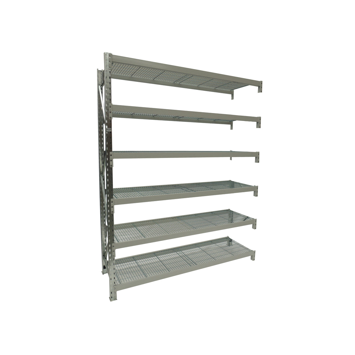 Longspan Shelving - Add On Bay - With Mesh Shelves – Instant Racking