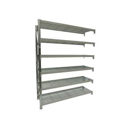 Longspan Shelving - Add On Bay - With Mesh Shelves