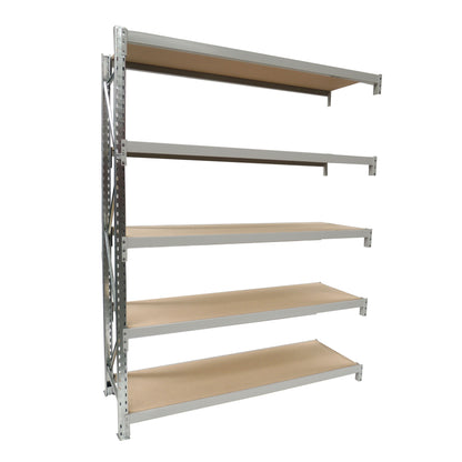 Longspan Shelving - Add On Bay - With Board Shelves