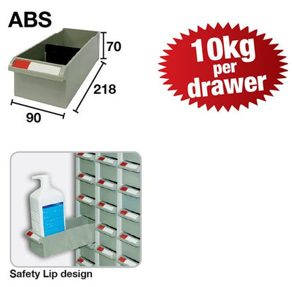 Parts Cabinet - ABS - 20 Drawer