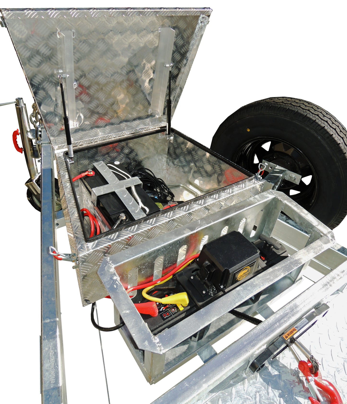 Car & Machinery Trailer - Optional Winch Kit