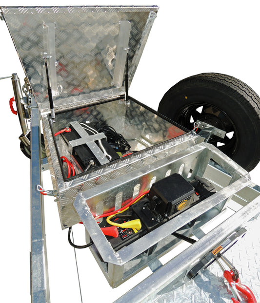 Car & Machinery Trailer - Optional Winch Kit